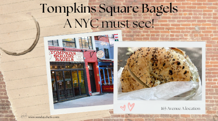Tompkins Square Bagels NYC - A must see! - Sunday Chefs