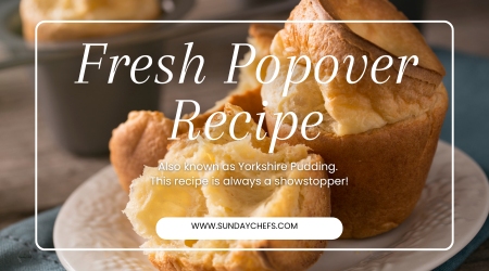 Fresh Popover Recipe